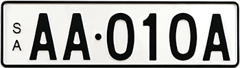 Premium Standard - Black on White example